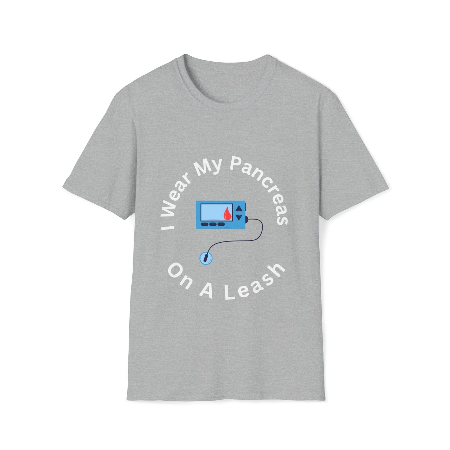 Pancreas on Leash Unisex Softstyle T-Shirt