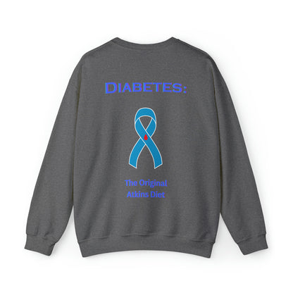 Diabetes Unisex Heavy Blend™ Crewneck Sweatshirt