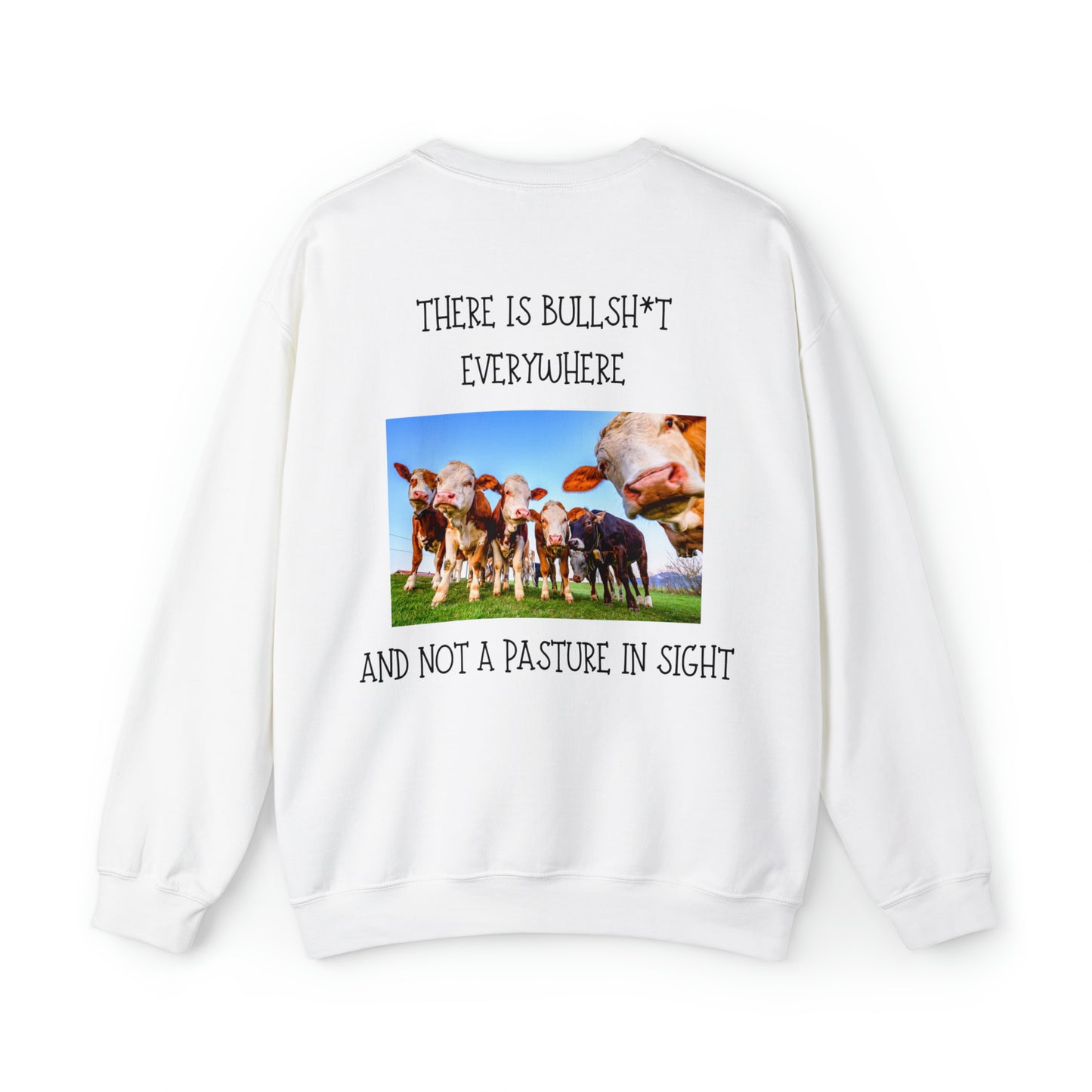 Bullsh*t Unisex Heavy Blend™ Crewneck Sweatshirt